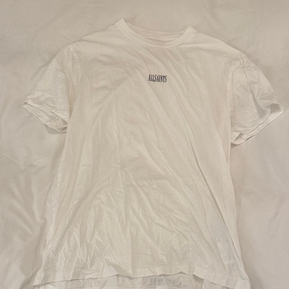 All Saints Classic White Tee